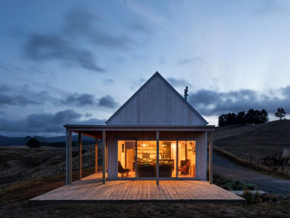 La llamativa casa prefabricada de madera construida en cuatro días |  Informe Construccion